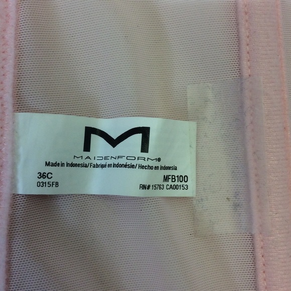 Maidenform Sexy Bustier Size 36C - Picture 6 of 8